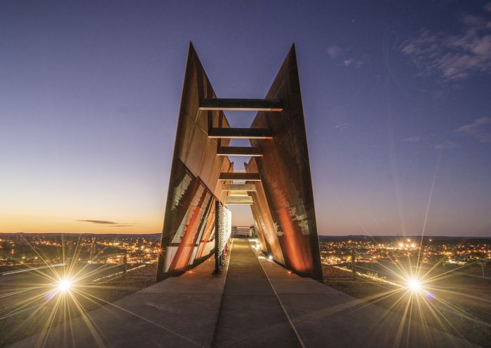 Line of Lode Miner's Memorial - Broken Hill